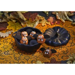 Staub Cocotte 12 cm, Citrouille, , Céramique Noir mat Sale