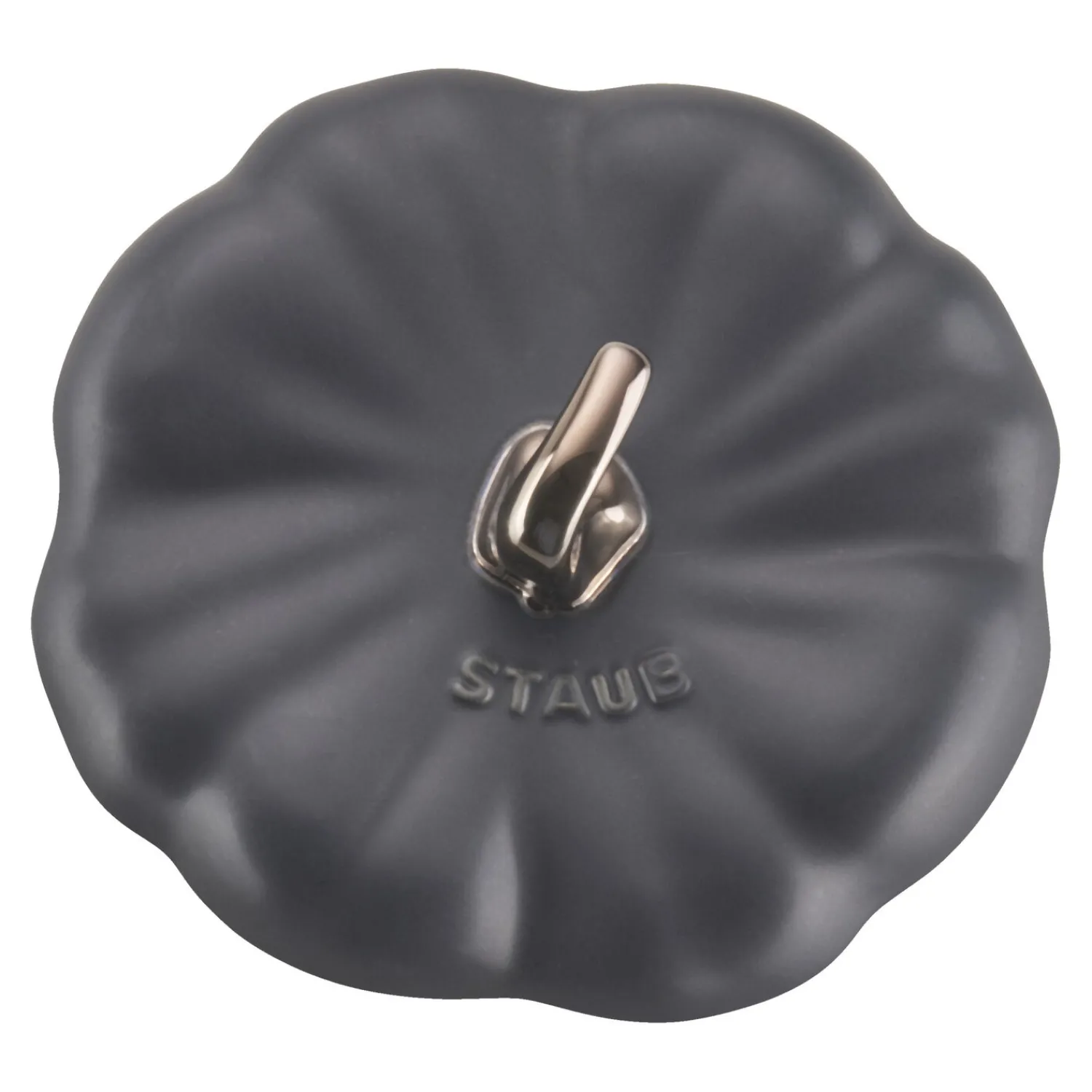 Staub Cocotte 15 cm, Citrouille, , Céramique Noir mat New
