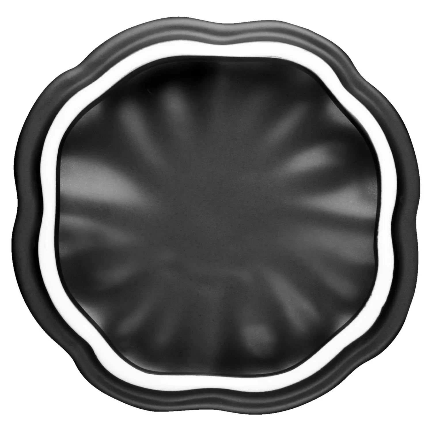 Staub Cocotte 15 cm, Citrouille, , Céramique Noir mat New