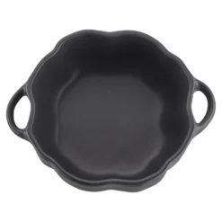 Staub Cocotte 15 cm, Citrouille, , Céramique Noir mat New