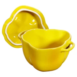 Staub Cocotte 11 cm, , Céramique Jaune Discount