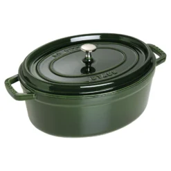 Staub Cocotte 31 cm, Ovale, , Fonte Basilic Hot