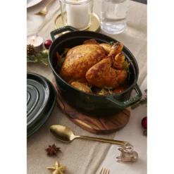 Staub Cocotte 31 cm, Ovale, , Fonte Basilic Hot