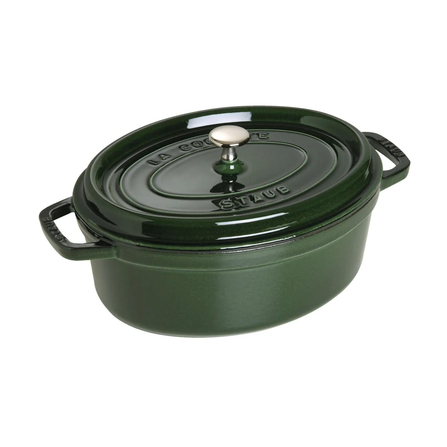 Staub Cocotte 29 cm, Ovale, , Fonte Basilic Discount