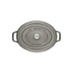 Staub Cocotte 31 cm, Ovale, , Fonte Gris graphite New