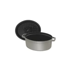 Staub Cocotte 29 cm, Ovale, , Fonte Gris graphite Online