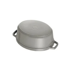 Staub Cocotte 17 cm, Ovale, , Fonte Gris graphite Online