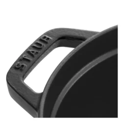 Staub Cocotte 27 cm, Ovale, , Fonte Noir mat Best
