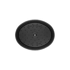 Staub Cocotte 17 cm, Ovale, , Fonte Noir mat