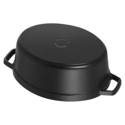 Staub Cocotte 33 cm, Ovale, , Fonte Noir mat Online