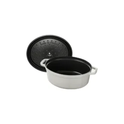 Staub Cocotte 29 cm, Ovale, , Fonte Truffe blanche