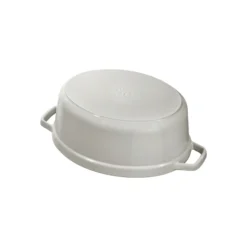 Staub Cocotte 31 cm, Ovale, , Fonte Truffe blanche Clearance