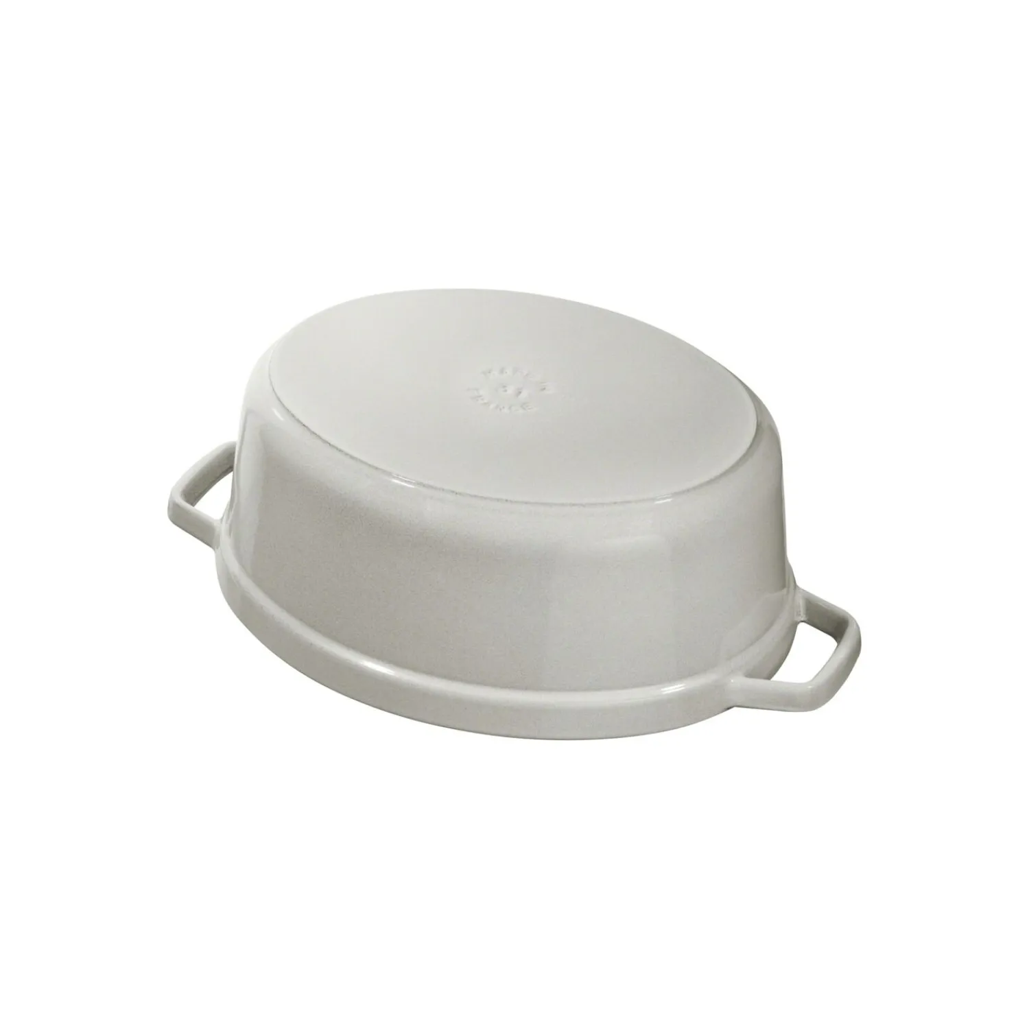 Staub Cocotte 31 cm, Ovale, , Fonte Truffe blanche Clearance