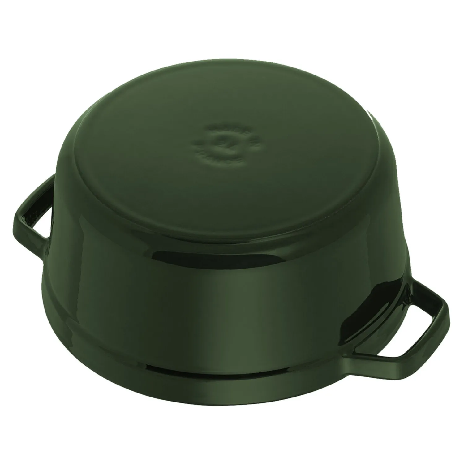 Staub Cocotte 24 cm, Rond(e), , Fonte Basilic
