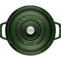 Staub Cocotte 28 cm, Rond(e), , Fonte Basilic Best