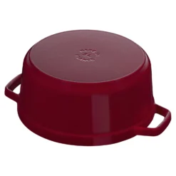 Staub Cocotte 28 cm, Rond(e), , Fonte Bordeaux Outlet