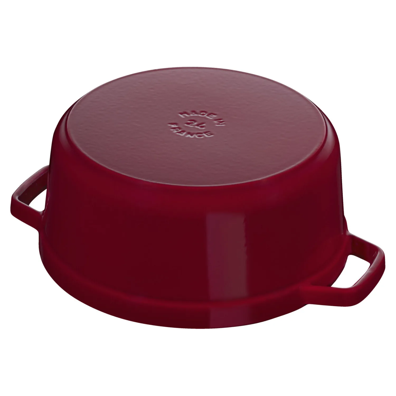 Staub Cocotte 26 cm, Rond(e), , Fonte Bordeaux Hot
