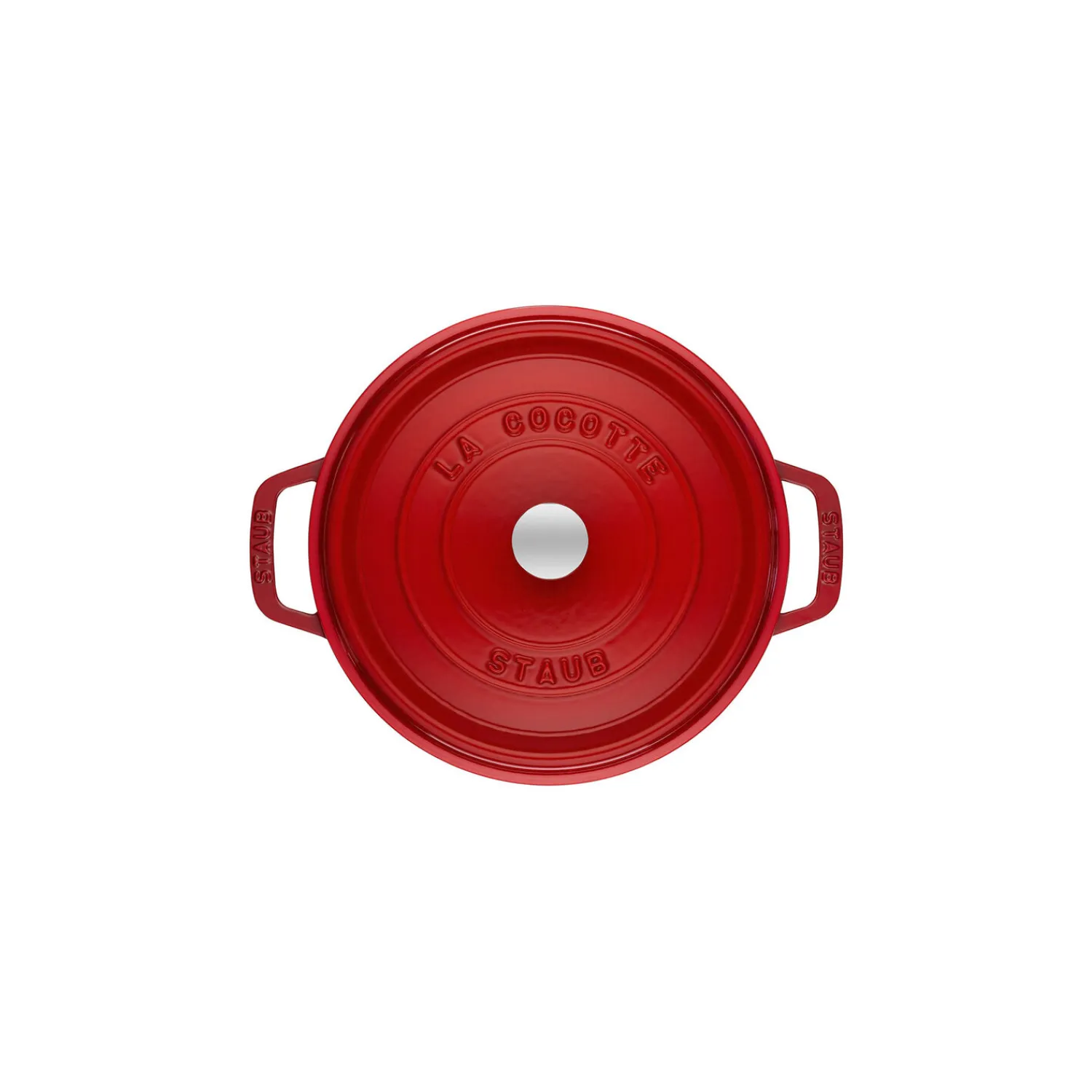 Staub Cocotte 26 cm, Rond(e), , Fonte Cerise