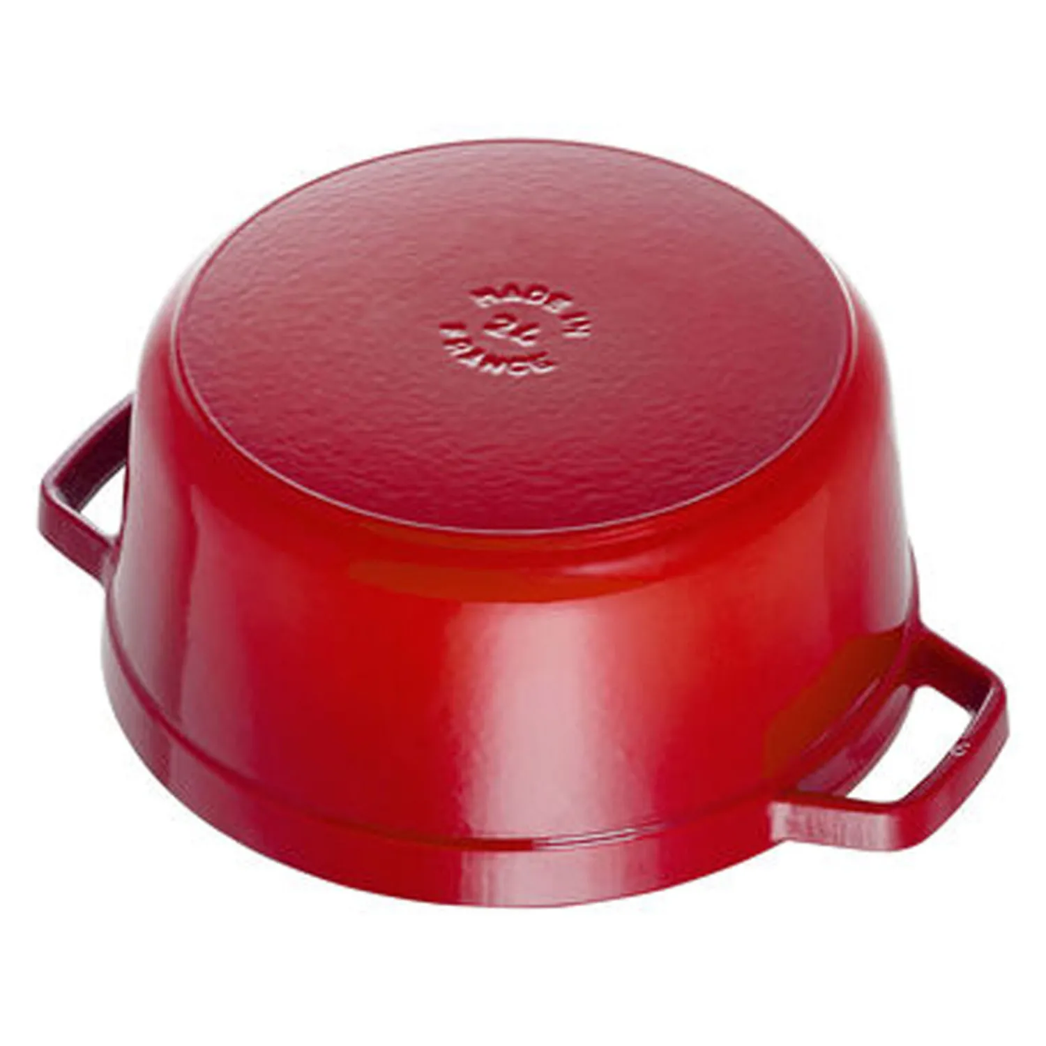 Staub Cocotte 24 cm, Rond(e), , Fonte Cerise Sale