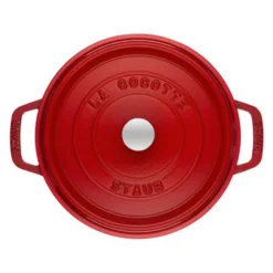Staub Cocotte 24 cm, Rond(e), , Fonte Cerise Sale