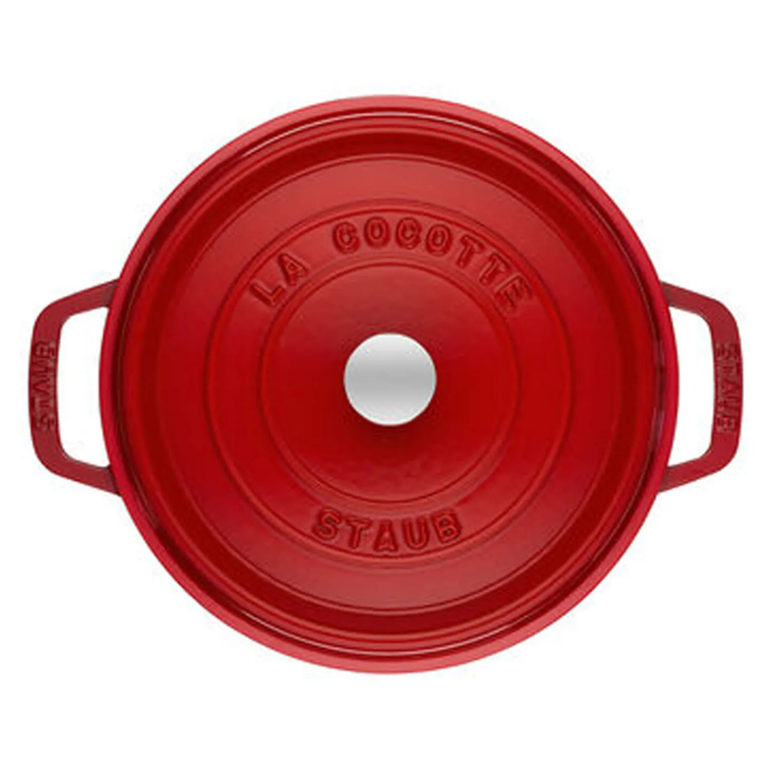 Staub Cocotte 24 cm, Rond(e), , Fonte Cerise Sale