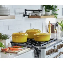 Staub Cocotte 28 cm, Rond(e), , Fonte Citron Hot