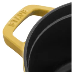Staub Cocotte 24 cm, Rond(e), , Fonte Citron Outlet