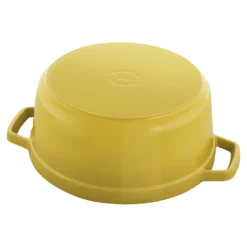 Staub Cocotte 24 cm, Rond(e), , Fonte Citron Outlet