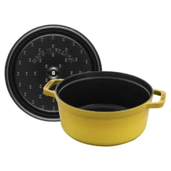 Staub Cocotte 24 cm, Rond(e), , Fonte Citron Outlet