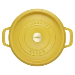 Staub Cocotte 24 cm, Rond(e), , Fonte Citron Outlet