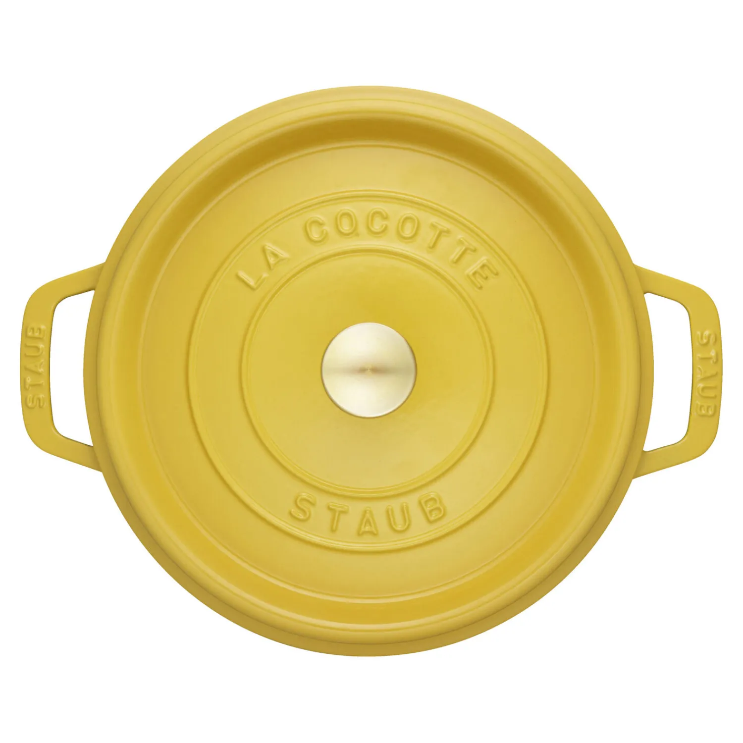 Staub Cocotte 24 cm, Rond(e), , Fonte Citron Outlet