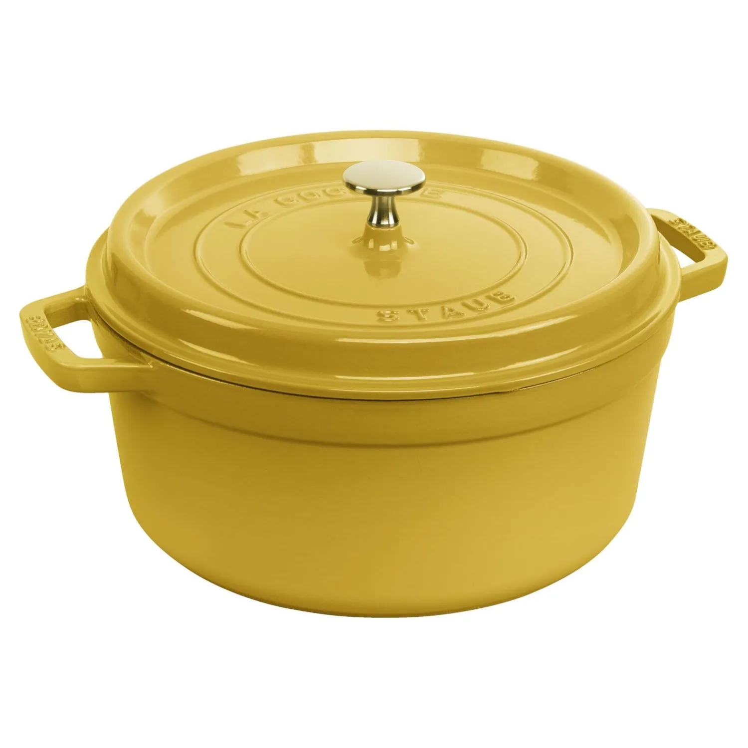 Staub Cocotte 26 cm, Rond(e), , Fonte Citron