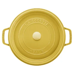 Staub Cocotte 26 cm, Rond(e), , Fonte Citron