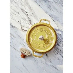 Staub Cocotte 26 cm, Rond(e), , Fonte Citron