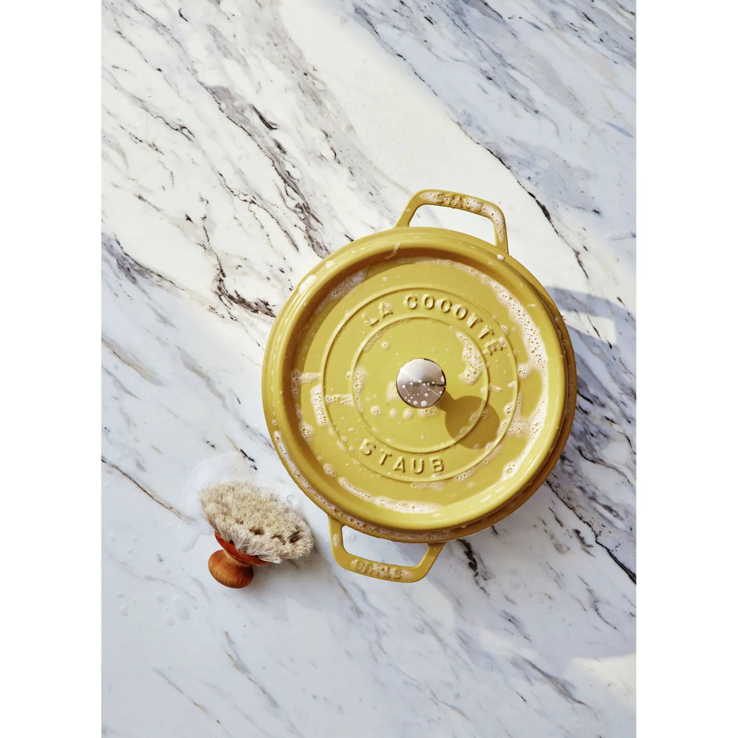 Staub Cocotte 26 cm, Rond(e), , Fonte Citron