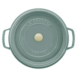 Staub Cocotte 20 cm, Rond(e), , Fonte Eucalyptus Sale