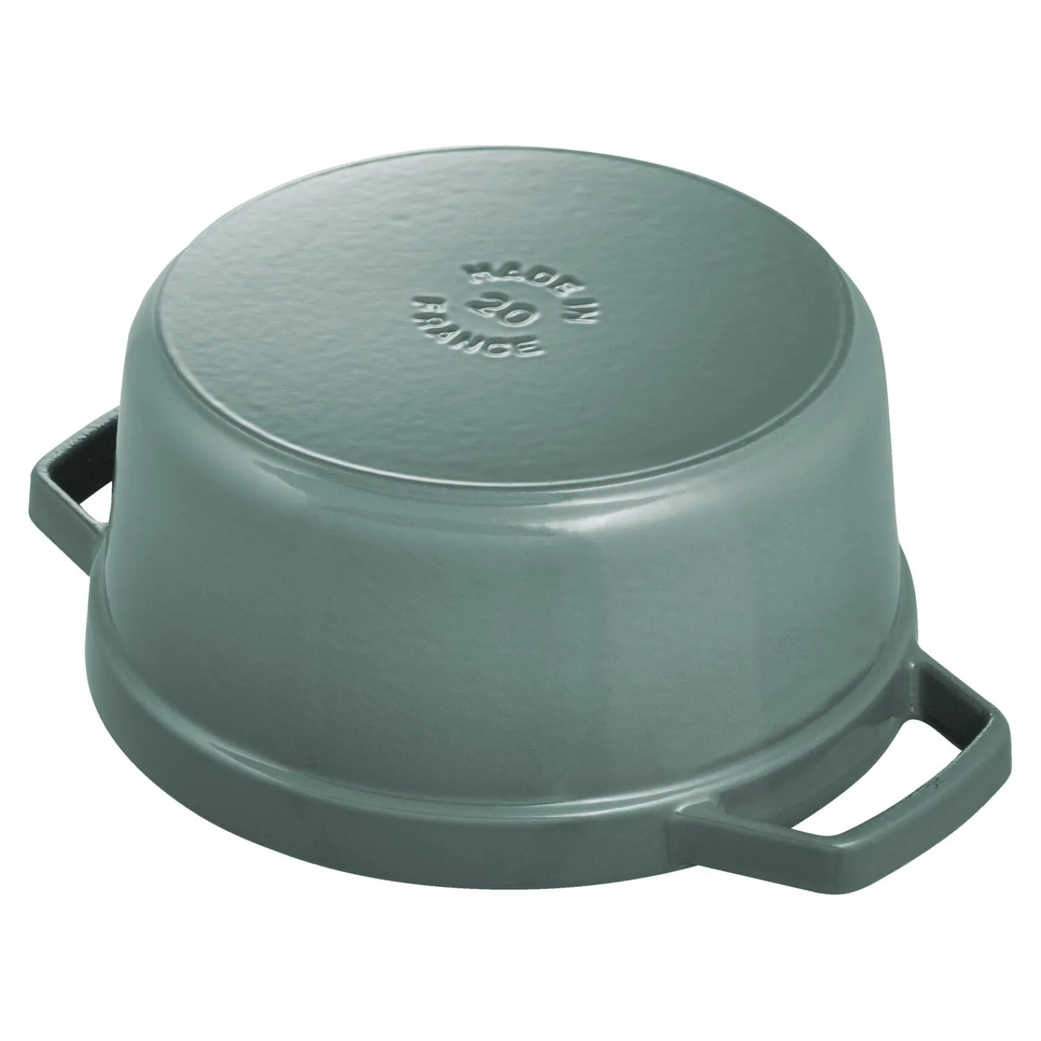 Staub Cocotte 20 cm, Rond(e), , Fonte Eucalyptus Sale
