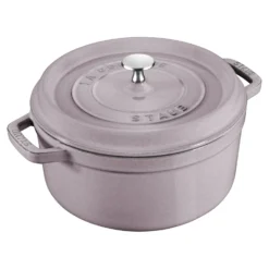 Staub Cocotte 24 cm, Rond(e), , Fonte Fleur de Cerisier