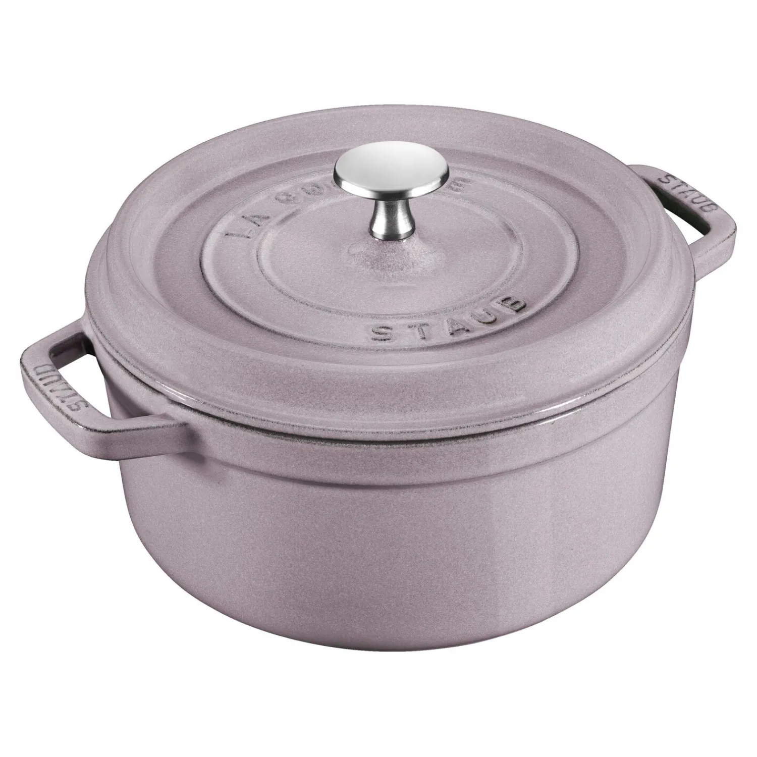 Staub Cocotte 20 cm, Rond(e), , Fonte Fleur de Cerisier Discount