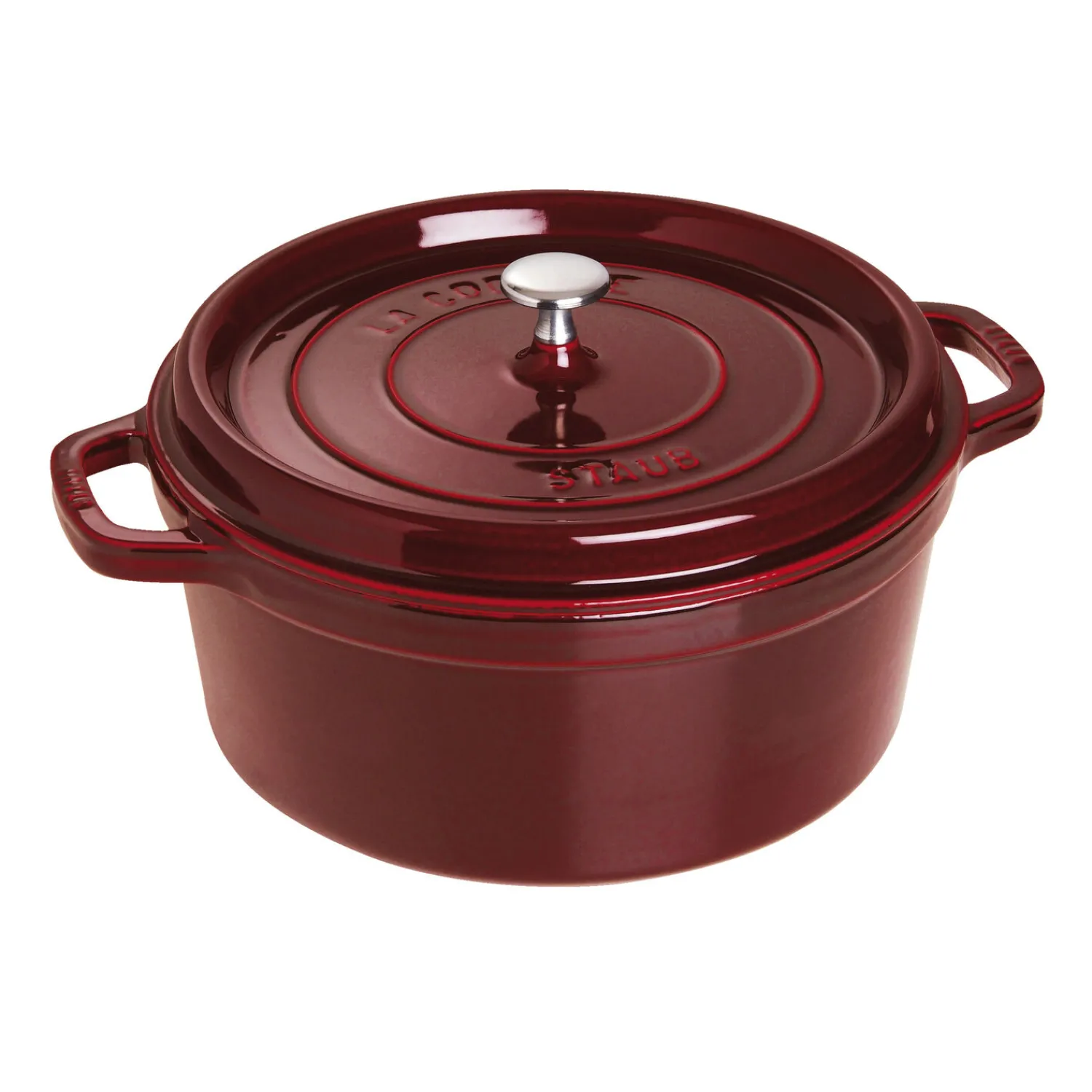 Staub Cocotte 28 cm, Rond(e), , Fonte Grenadine Online