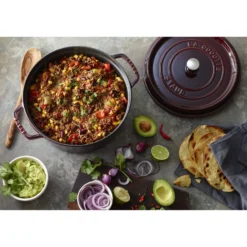 Staub Cocotte 28 cm, Rond(e), , Fonte Grenadine Online
