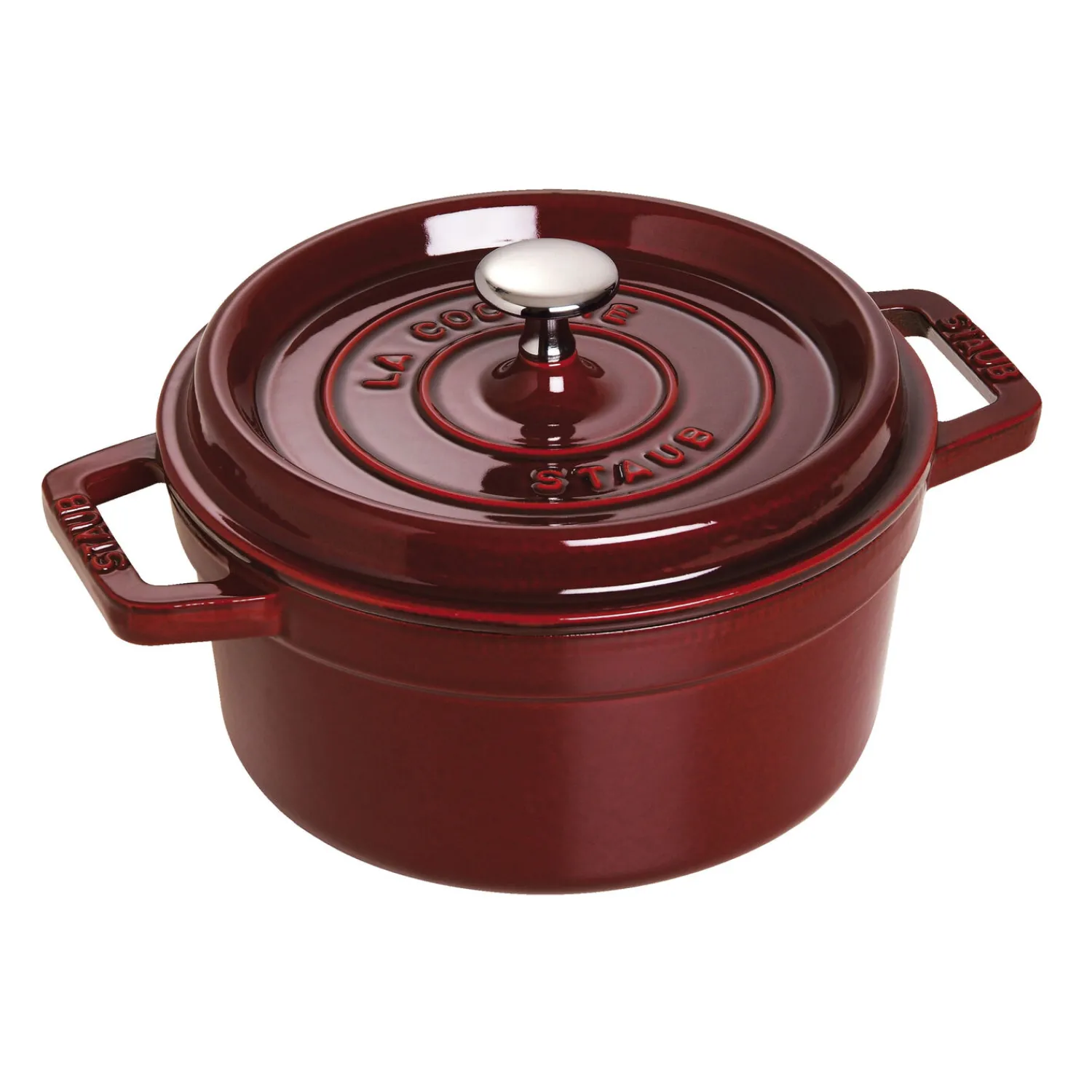 Staub Cocotte 22 cm, Rond(e), , Fonte Grenadine Online