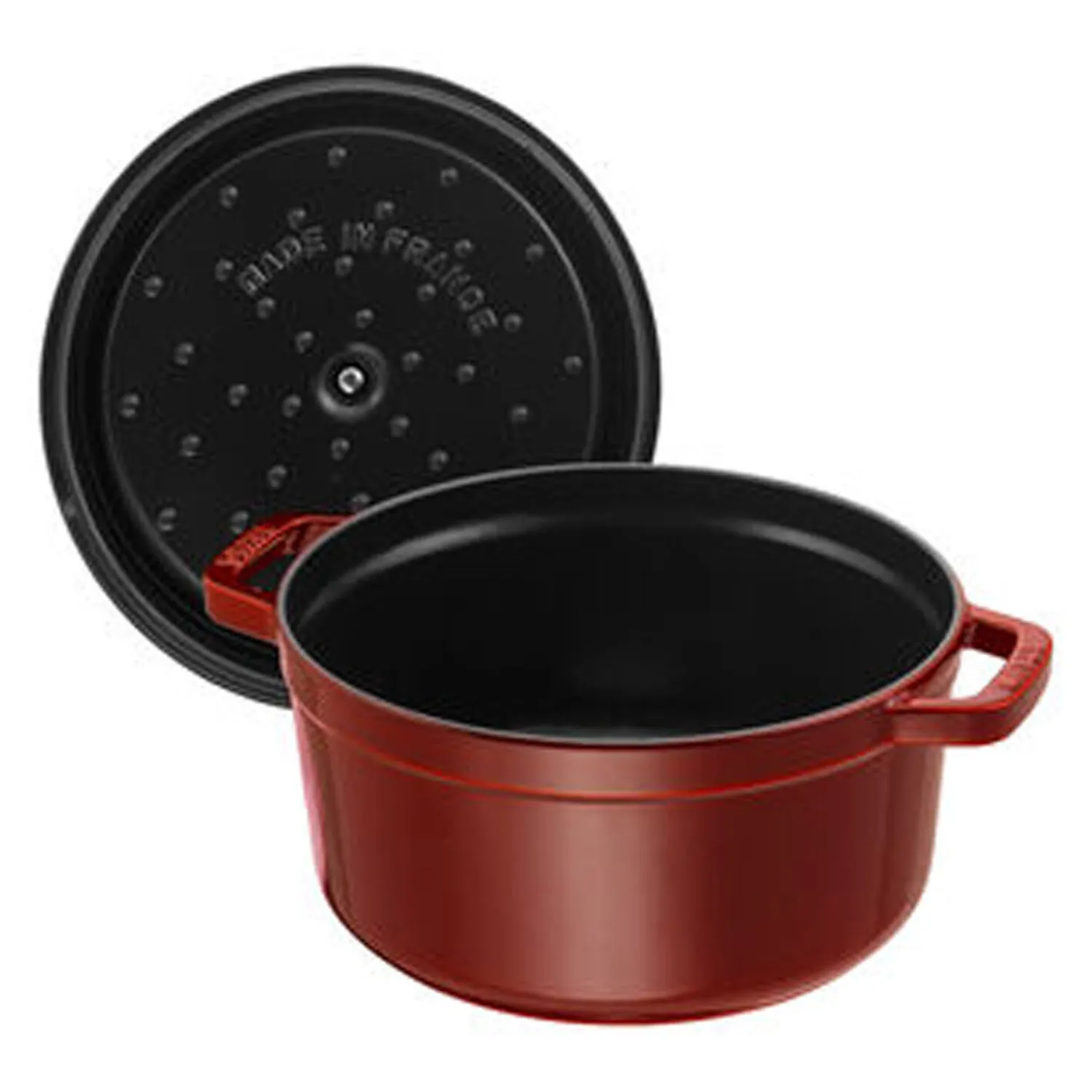 Staub Cocotte 22 cm, Rond(e), , Fonte Grenadine Online