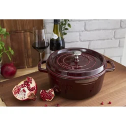 Staub Cocotte 26 cm, Rond(e), , Fonte Grenadine Online