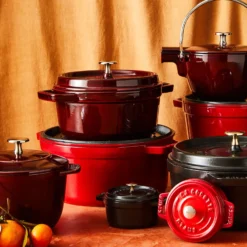 Staub Cocotte 24 cm, Rond(e), , Fonte Grenadine Best