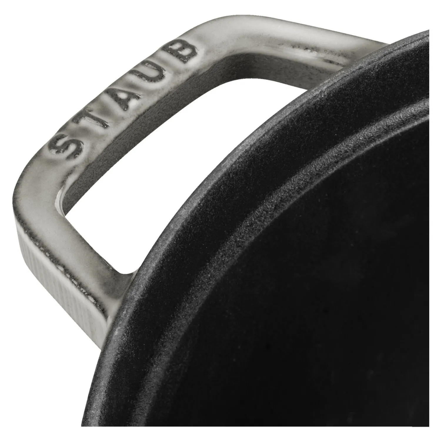 Staub Cocotte 24 cm, Rond(e), , Fonte Gris graphite Outlet