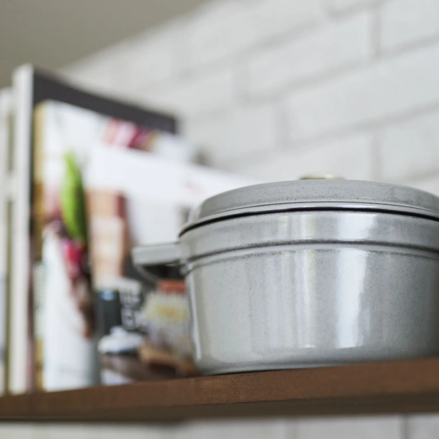 Staub Cocotte 24 cm, Rond(e), , Fonte Gris graphite Outlet
