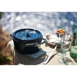 Staub Cocotte 28 cm, Rond(e), , Fonte La Mer Online