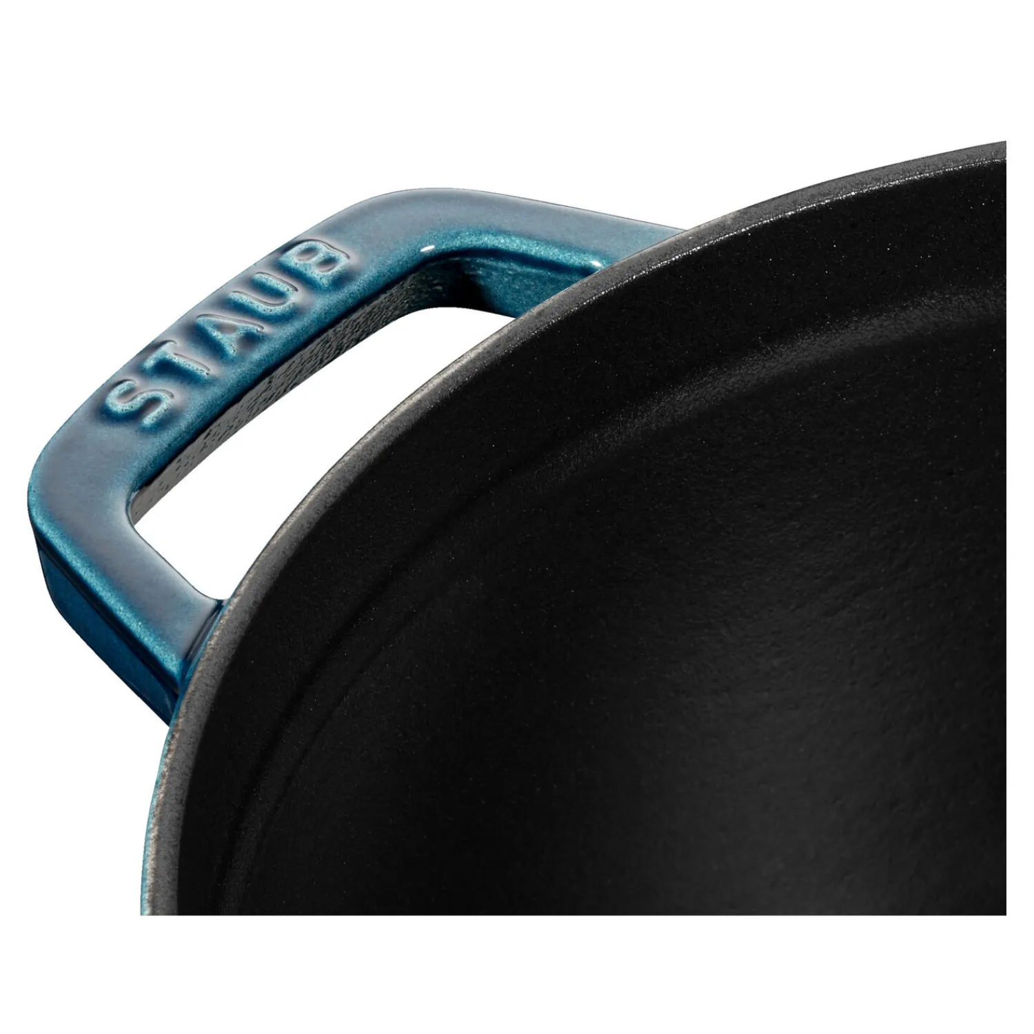 Staub Cocotte 24 cm, Rond(e), , Fonte La Mer Hot