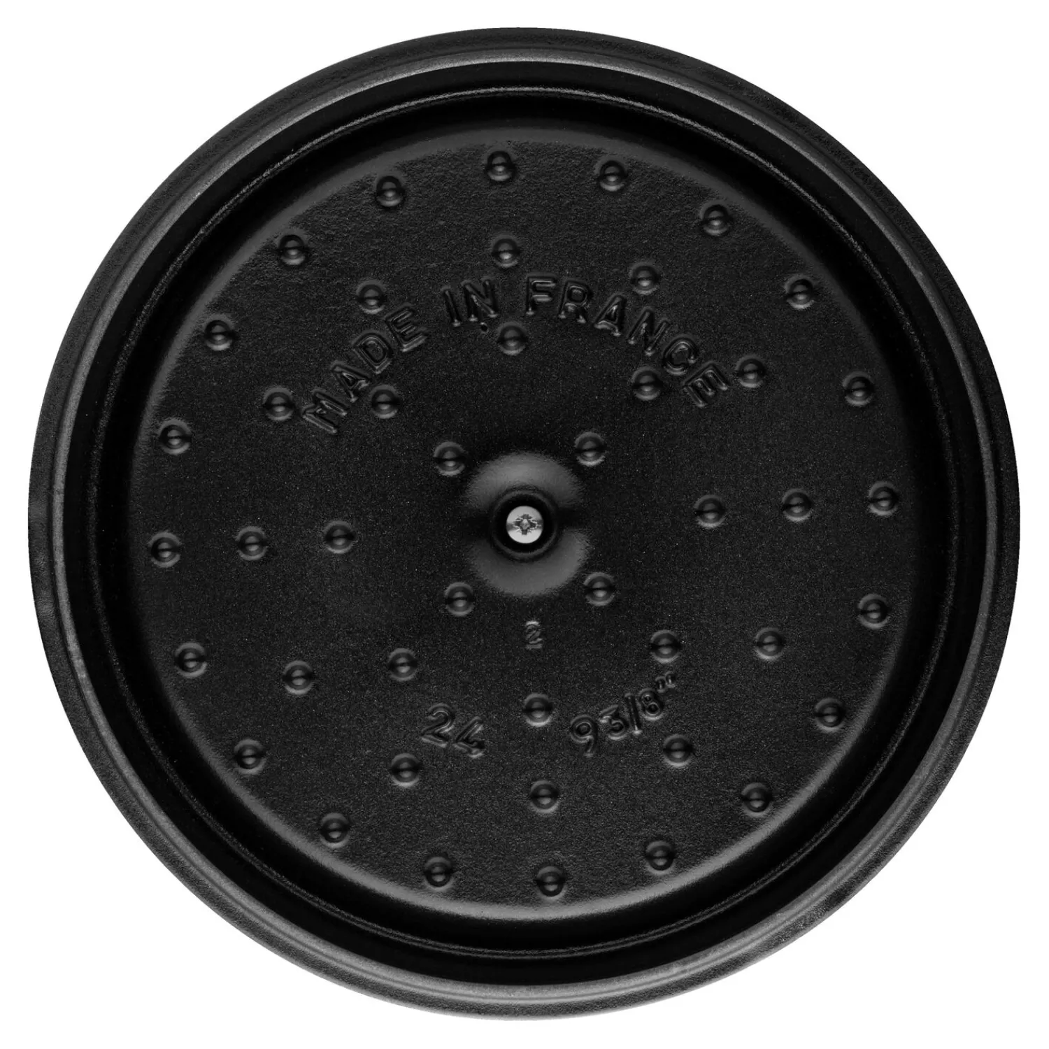 Staub Cocotte 24 cm, Rond(e), , Fonte La Mer Hot